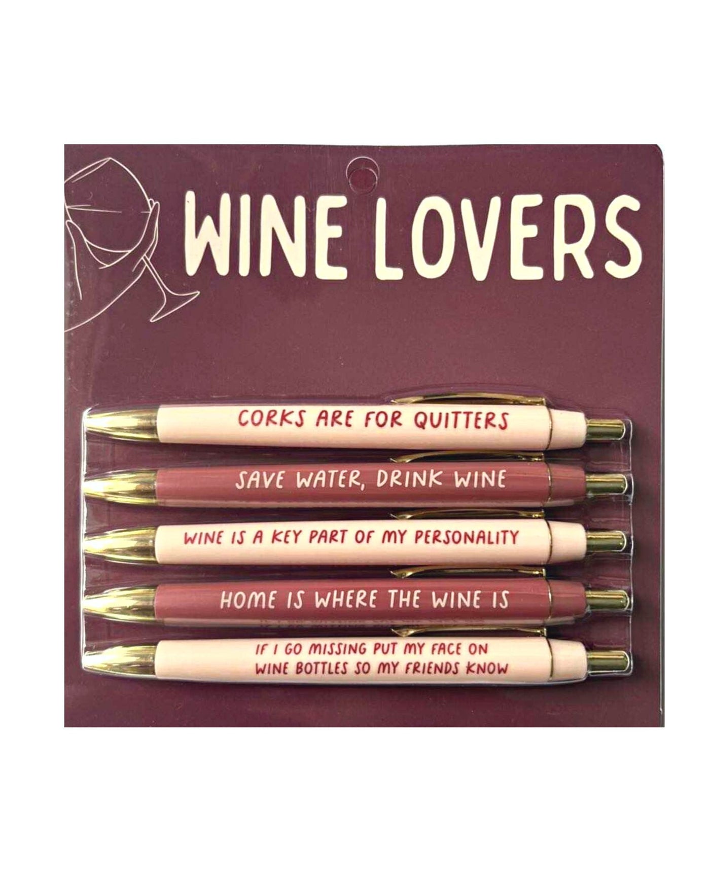 Wine Lovers Pen Set