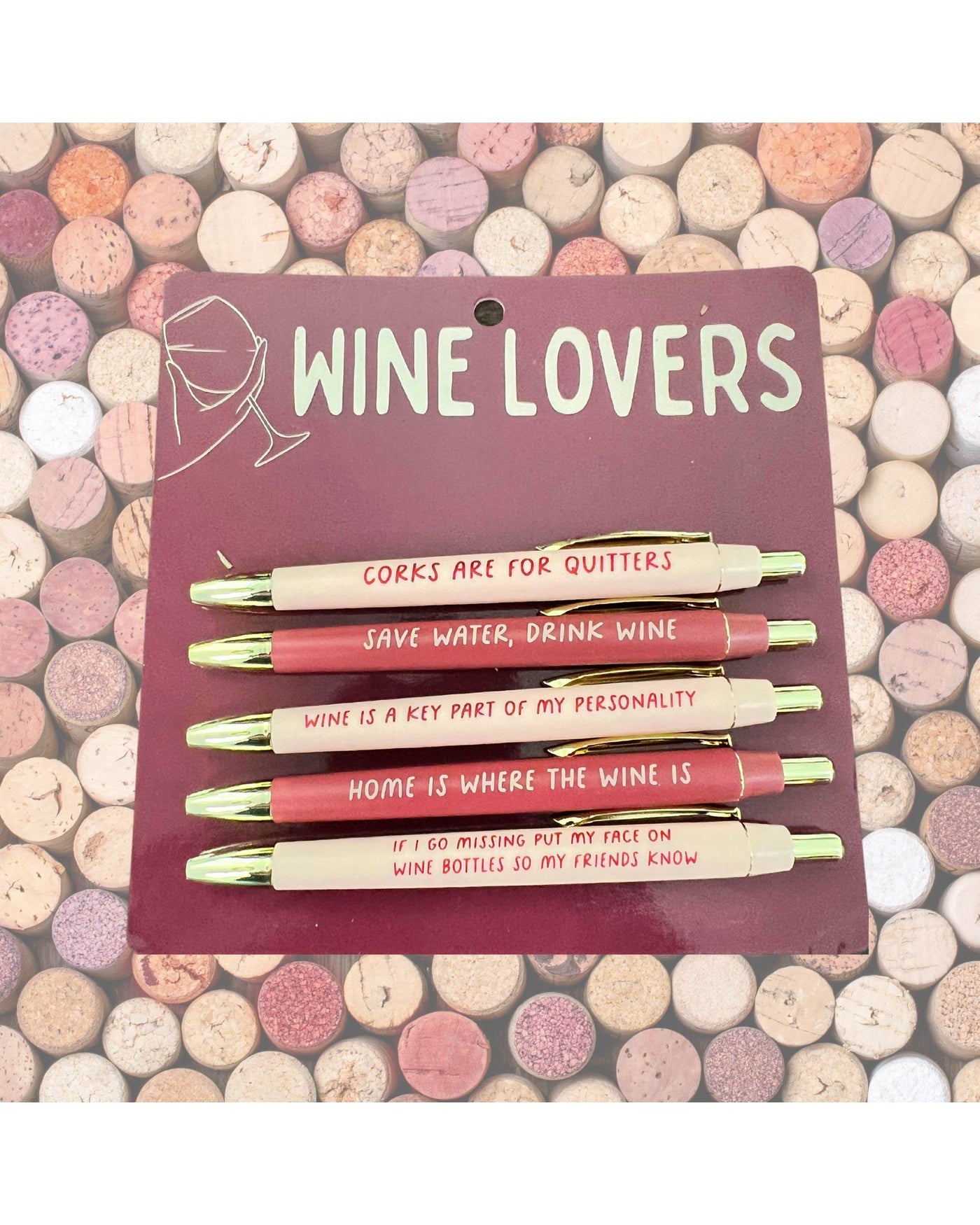 Wine Lovers Pen Set