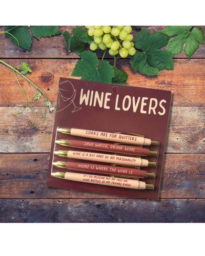 Wine Lovers Pen Set