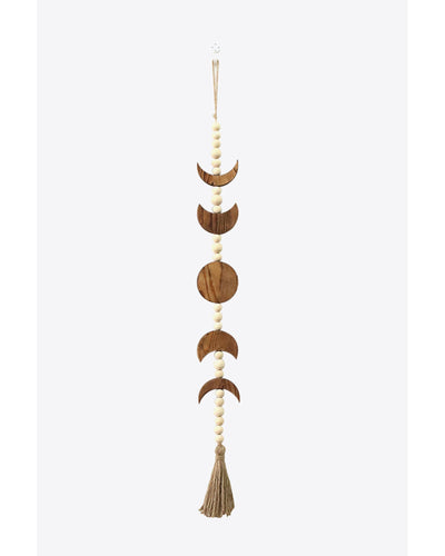 Wooden Tassel Wall Hanging