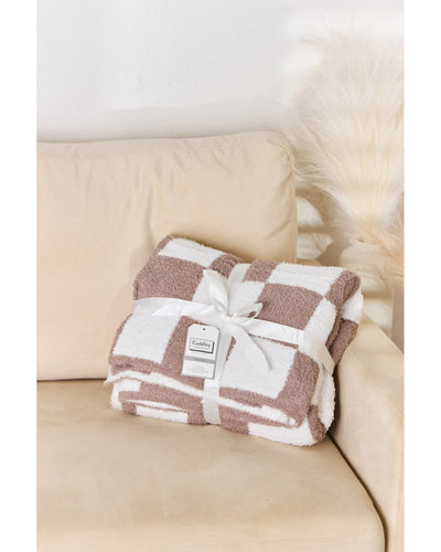 Cuddley Checkered Decorative Throw Blanket