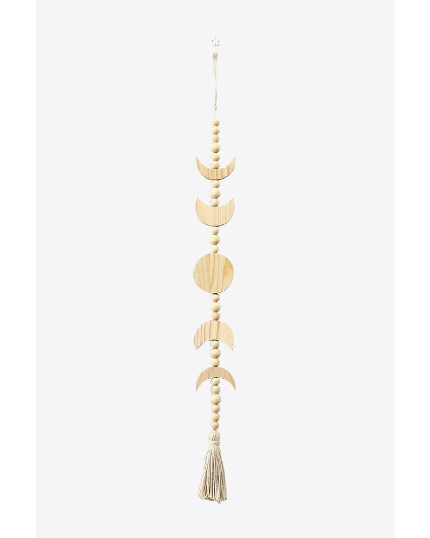 Wooden Tassel Wall Hanging